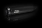 Verstellbare Auspuff schwarz Dyna Typ Neue Design z.B. FatB.; WideGl.