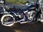 Verstellbarer Auspuff Softail poliert Bj.: 1999-2006