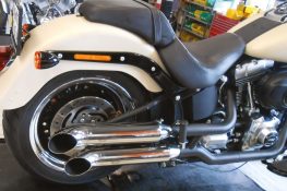 Hohmann adjustable exhaust Softail Typ C/2; presented byKern