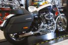 Hohmann adjustable exhaust  Sportster1200; Year built from 2004-2013; presented byKern