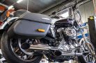 Hohmann adjustable exhaust Sportster 883;  Year built. from 2014; presented byKern
