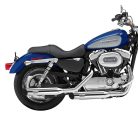 By Kern Rock Auspuff Sportster 883;  Bj.:  2004 - 2013