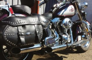 Softail polished